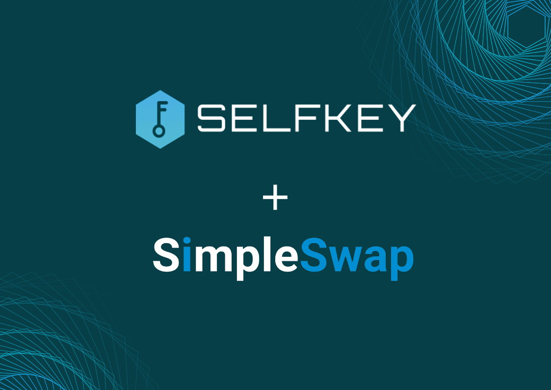 The Instant CryptotoCrypto Exchange, SimpleSwap now listing KEY token and joins the SelfKey
